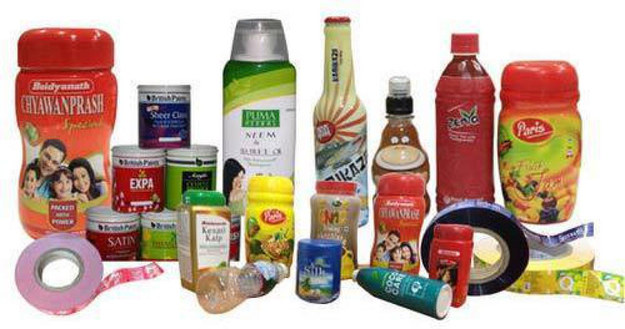 Rotogravure shrink label printing petro polymer ranginkaman